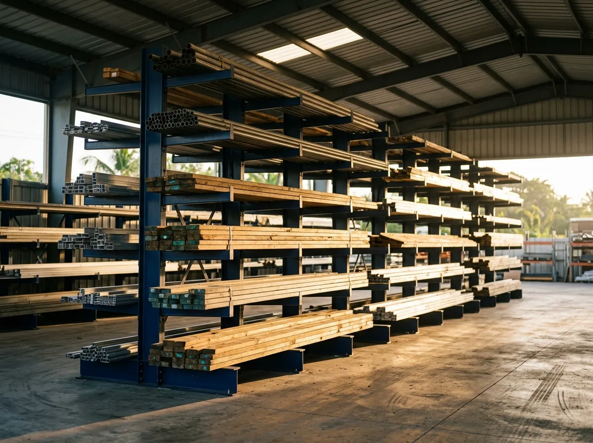 Cantilever pour stockage de charges longues
